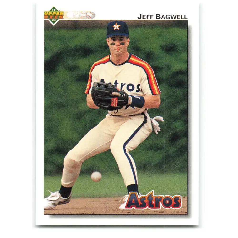 1992 Upper Deck #276 Jeff Bagwell NM-MT Houston Astros Baseball Card Image 1