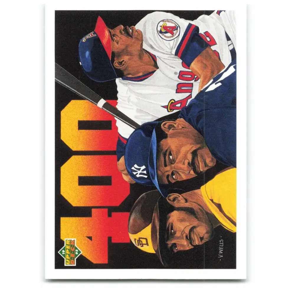 1992 Upper Deck #28 Dave Winfield NM-MT California Angels/San Diego Padres/New York Yankees Baseball Card Image 1