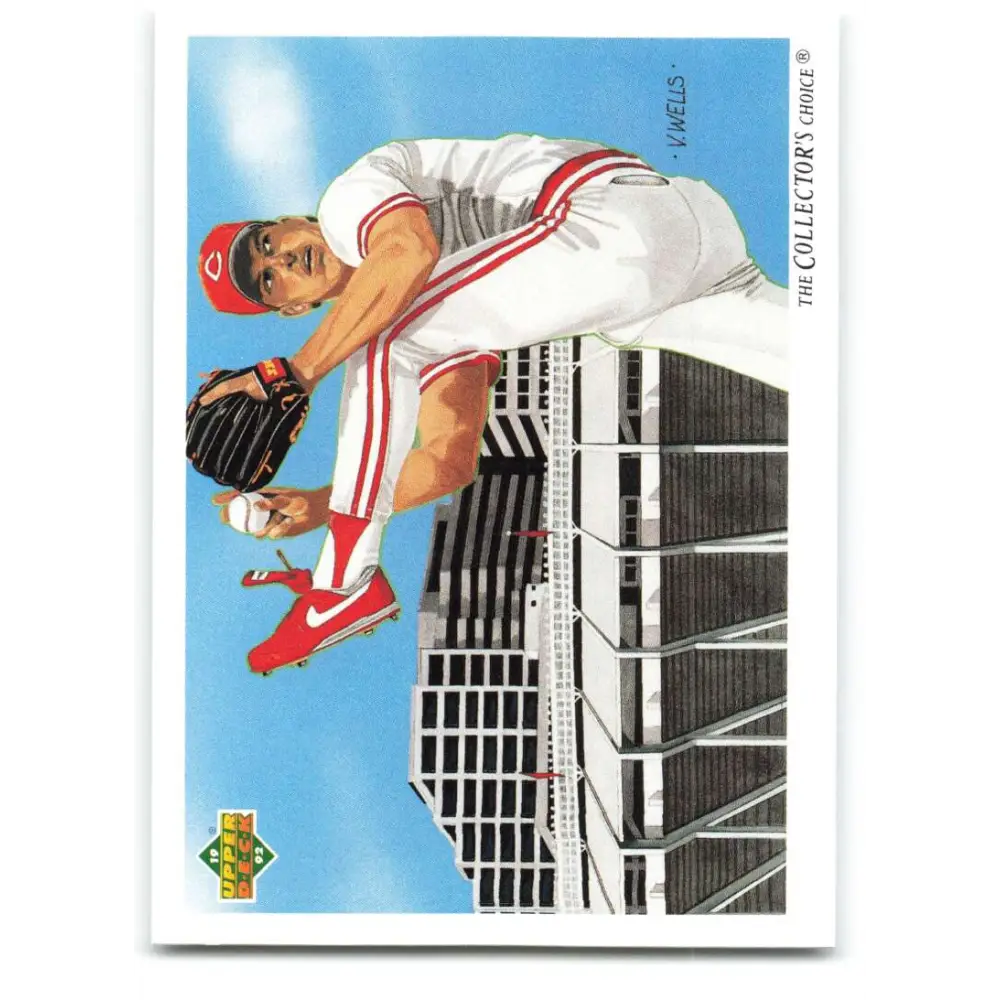 1992 Upper Deck #30 Rob Dibble TC NM-MT Cincinnati Reds Baseball Card Image 1