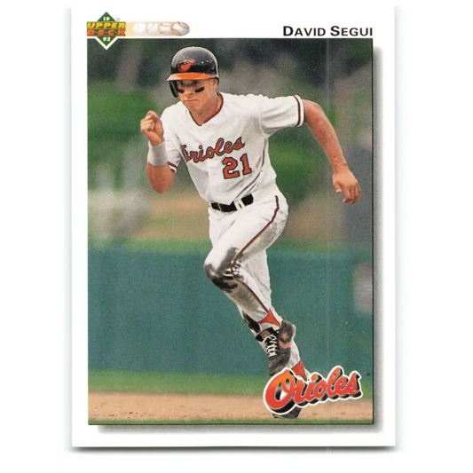 1992 Upper Deck #316 David Segui NM-MT Baltimore Orioles Baseball Card Image 1