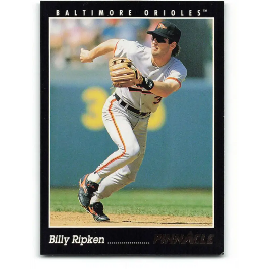 1993 Pinnacle #153 Billy Ripken NM-MT Baltimore Orioles Baseball Card Image 1