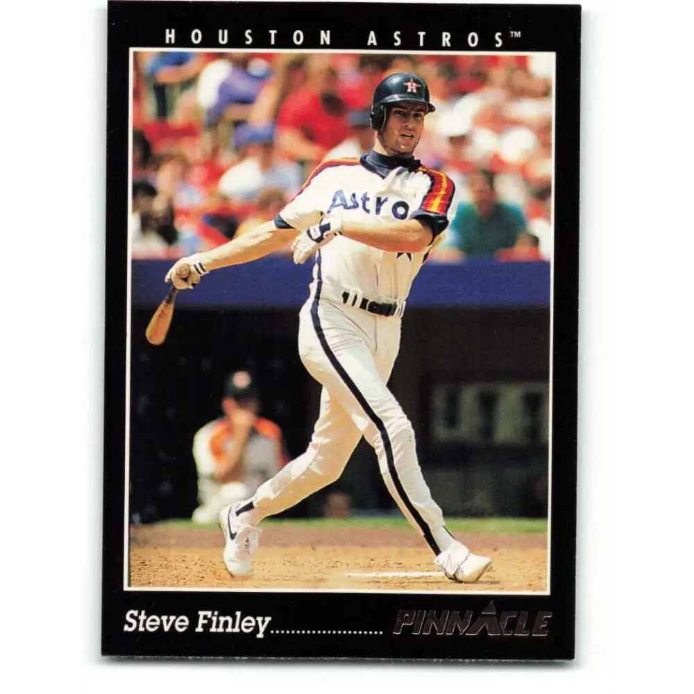 1993 Pinnacle #172 Steve Finley NM-MT Houston Astros Baseball Card Image 1