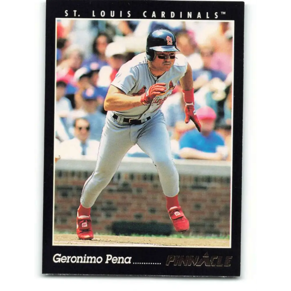 1993 Pinnacle #174 Geronimo Pena NM-MT St. Louis Cardinals Baseball Card Image 1