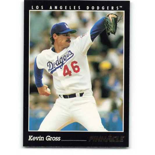 1993 Pinnacle #177 Kevin Gross NM-MT Los Angeles Dodgers Baseball Card Image 1