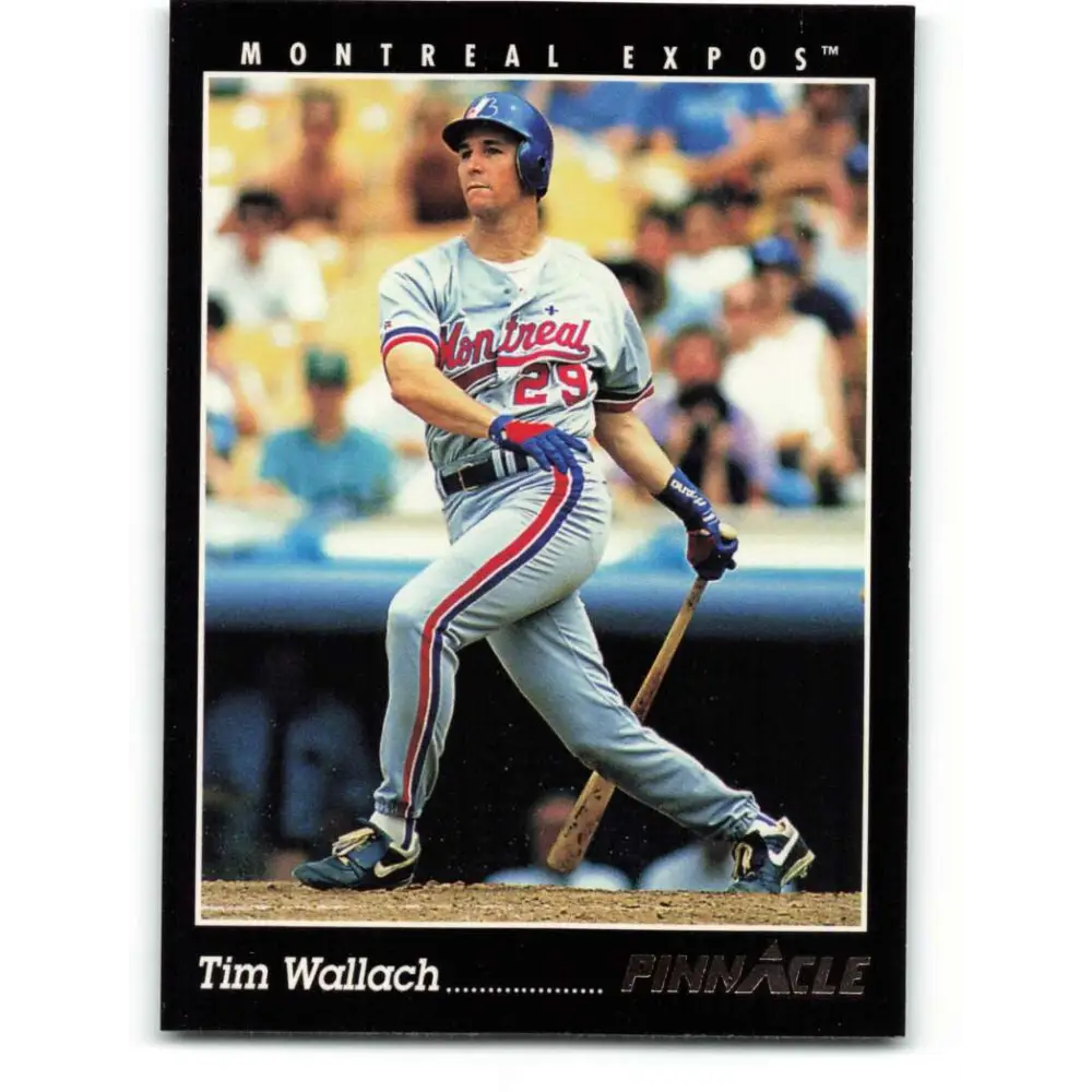 1993 Pinnacle #178 Tim Wallach NM-MT Montreal Expos Baseball Card Image 1