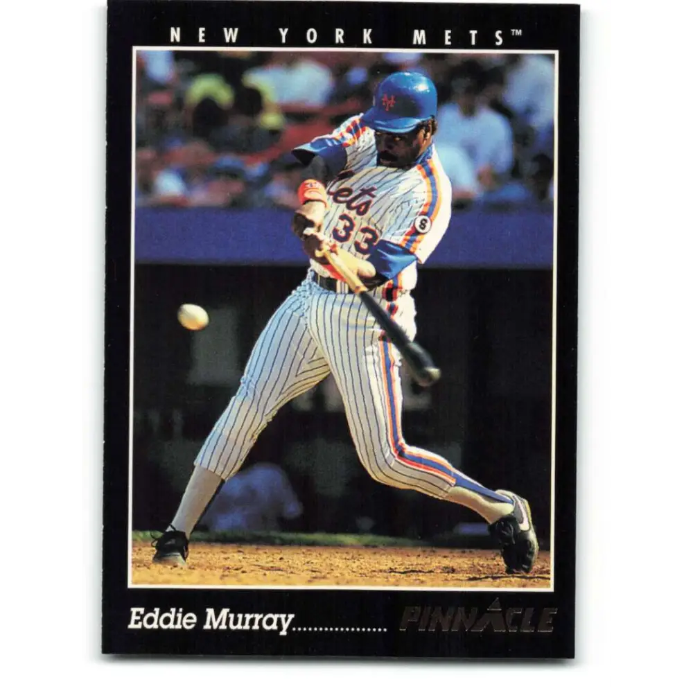 1993 Pinnacle #18 Eddie Murray NM-MT New York Mets Baseball Card Image 1
