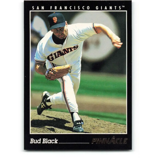 1993 Pinnacle #181 Bud Black NM-MT San Francisco Giants Baseball Card Image 1