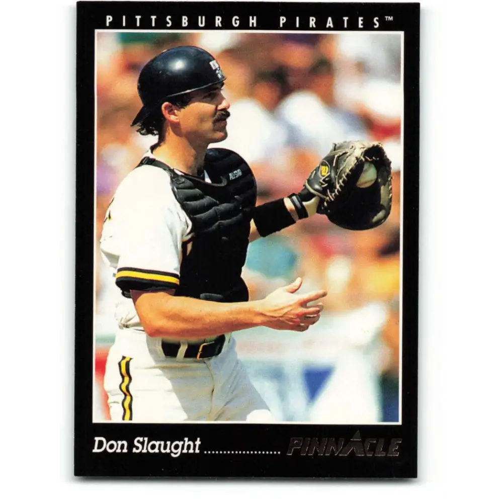 1993 Pinnacle #188 Don Slaught NM-MT Pittsburgh Pirates Baseball Card Image 1