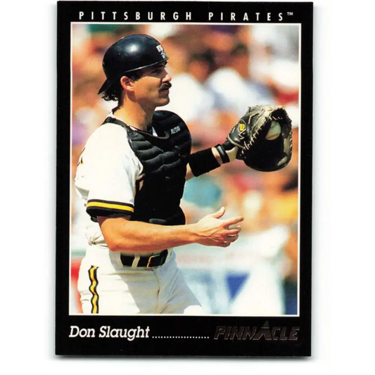 1993 Pinnacle #188 Don Slaught NM-MT Pittsburgh Pirates Baseball Card Image 1