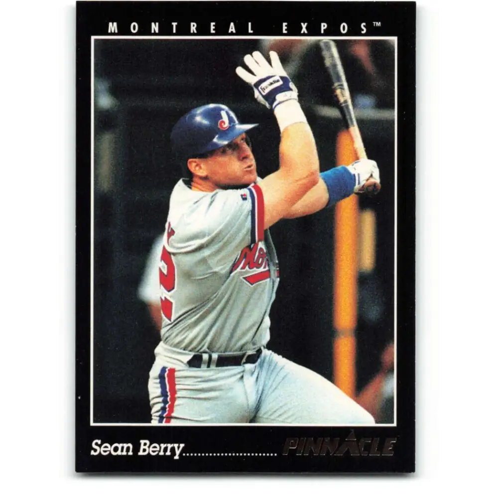 1993 Pinnacle #212 Sean Berry NM-MT Montreal Expos Baseball Card Image 1