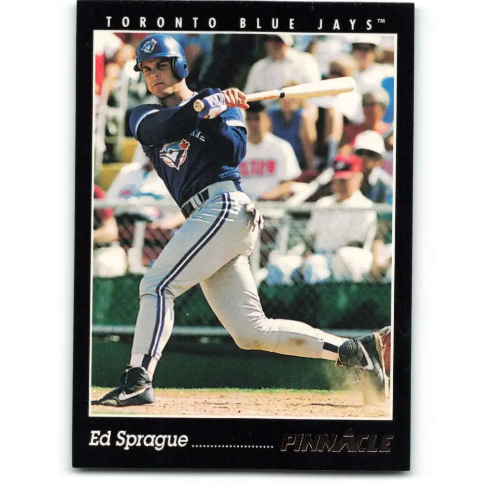 1993 Pinnacle #223 Ed Sprague NM-MT Toronto Blue Jays Baseball Card Image 1