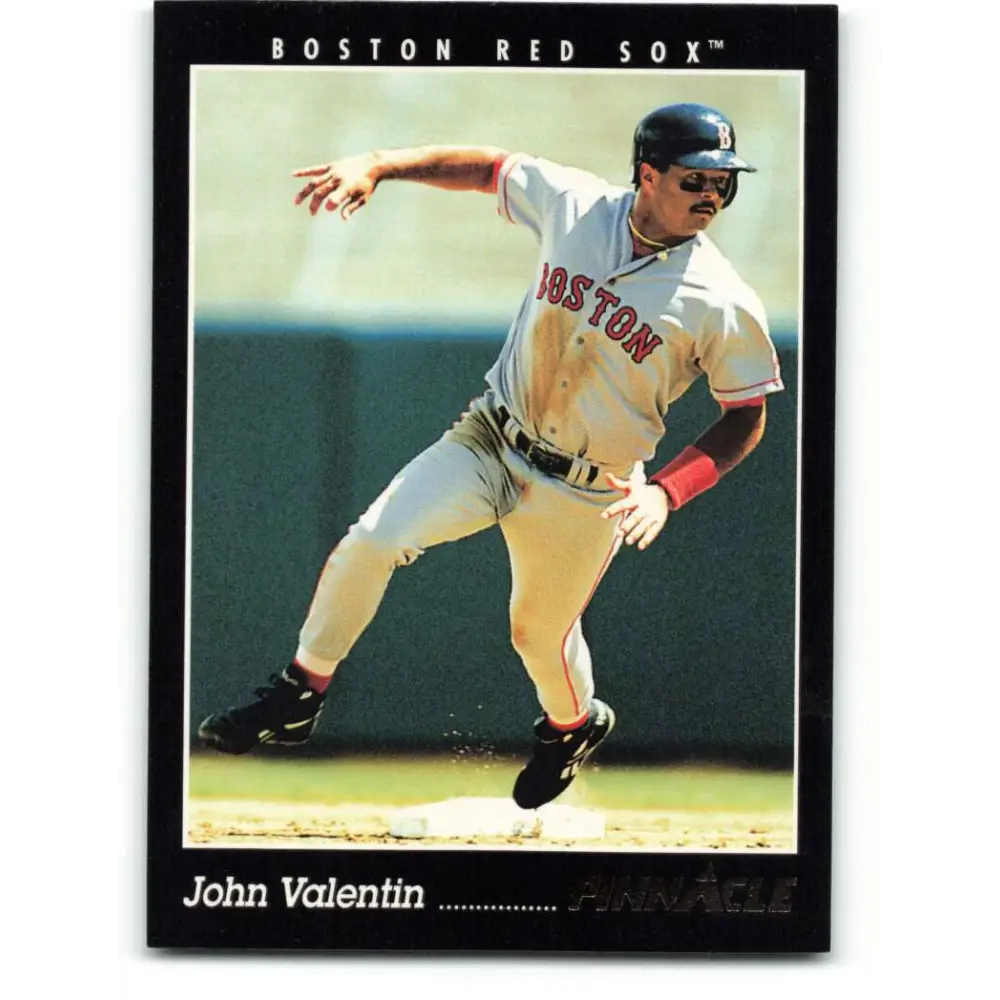 1993 Pinnacle #224 John Valentin NM-MT Boston Red Sox Baseball Card Image 1