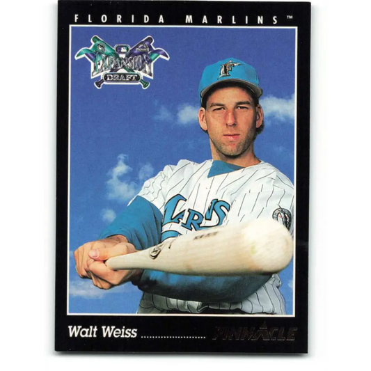 1993 Pinnacle #231 Walt Weiss NM-MT Florida Marlins Baseball Card Image 1