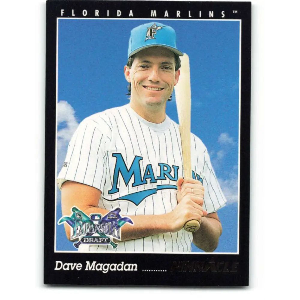 1993 Pinnacle #237 Dave Magadan NM-MT Florida Marlins Baseball Card Image 1