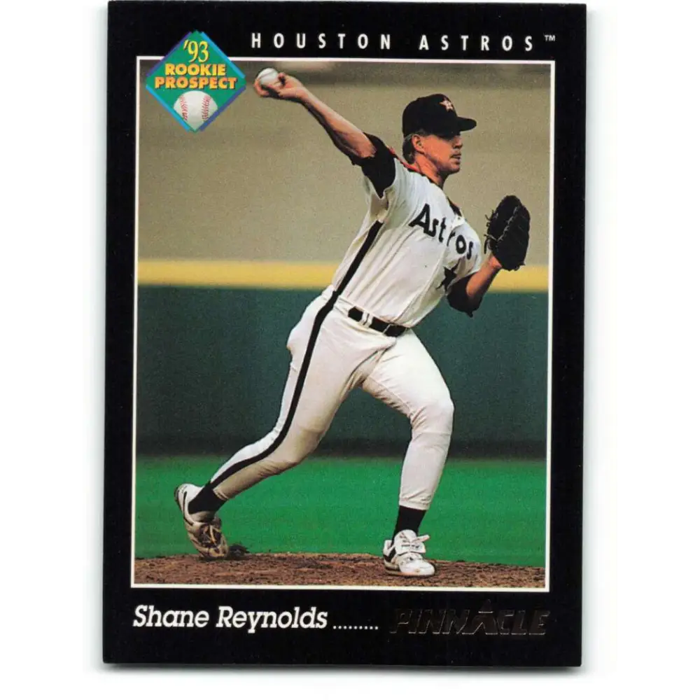 1993 Pinnacle #254 Shane Reynolds NM-MT Houston Astros Baseball Card Image 1