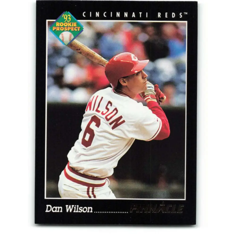 1993 Pinnacle #255 Dan Wilson NM-MT Cincinnati Reds Baseball Card Image 1
