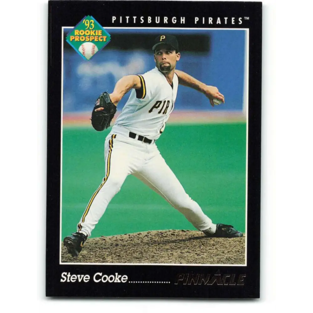 1993 Pinnacle #260 Steve Cooke NM-MT Pittsburgh Pirates Baseball Card Image 1