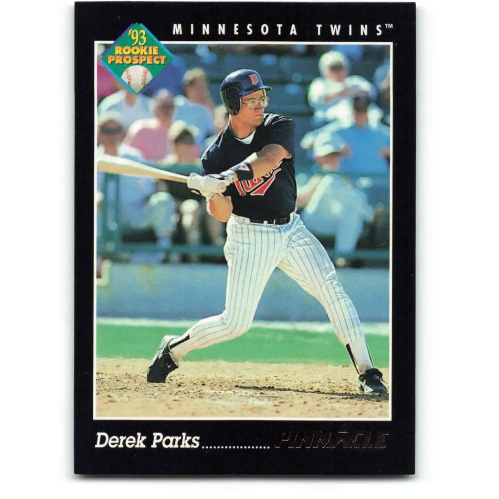 1993 Pinnacle #267 Derek Parks NM-MT Minnesota Twins Baseball Card Image 1