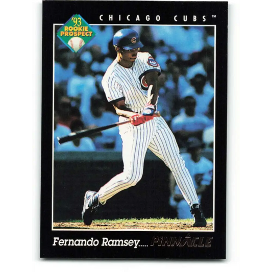 1993 Pinnacle #273 Fernando Ramsey NM-MT RC Rookie Chicago Cubs Baseball Card Image 1