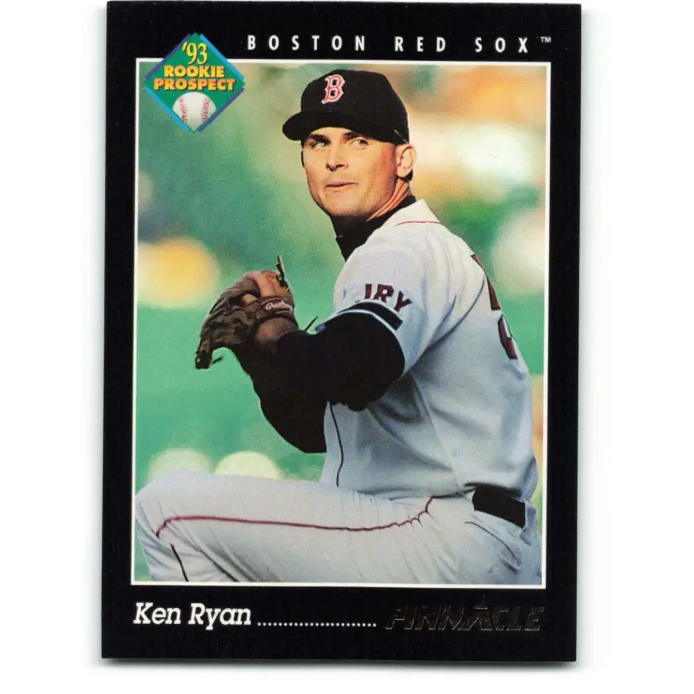 1993 Pinnacle #278 Ken Ryan NM-MT RC Rookie Boston Red Sox Baseball Card Image 1