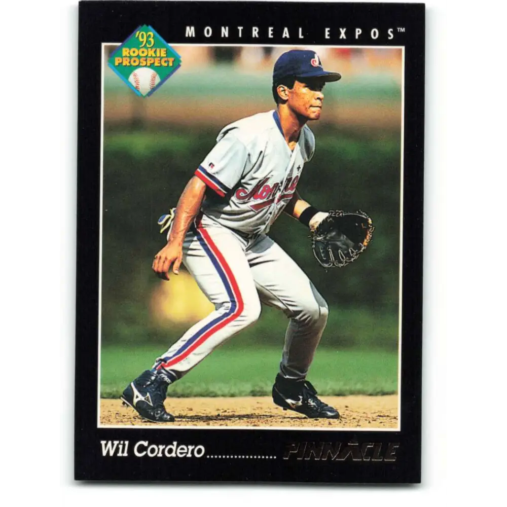 1993 Pinnacle #280 Wil Cordero NM-MT Montreal Expos Baseball Card Image 1