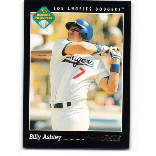 1993 Pinnacle #281 Billy Ashley NM-MT Los Angeles Dodgers Baseball Card Image 1
