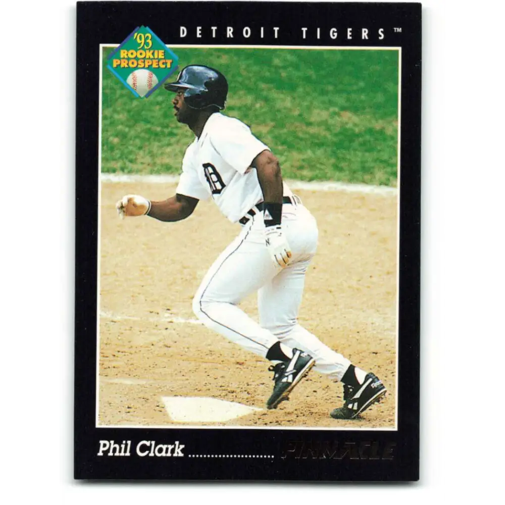 1993 Pinnacle #287 Phil Clark NM-MT Detroit Tigers Baseball Card Image 1