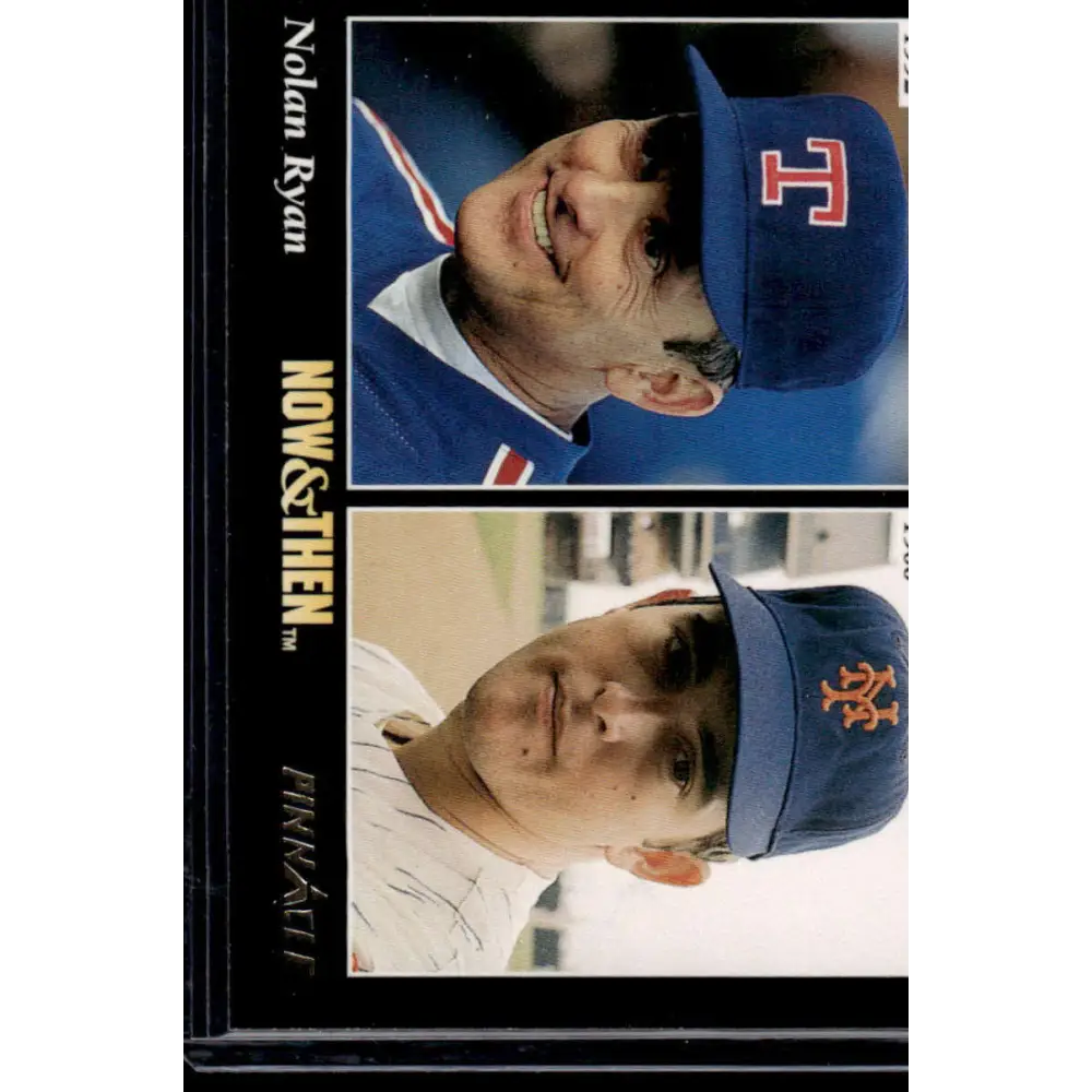 1993 Pinnacle #290 Nolan Ryan Texas Rangers / New York Mets NM-MT Baseball Card Image 1
