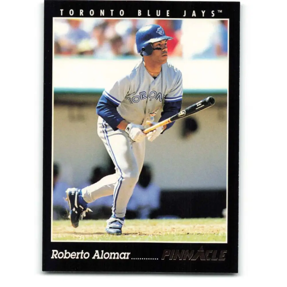 1993 Pinnacle #30 Roberto Alomar NM-MT Toronto Blue Jays Baseball Card Image 1