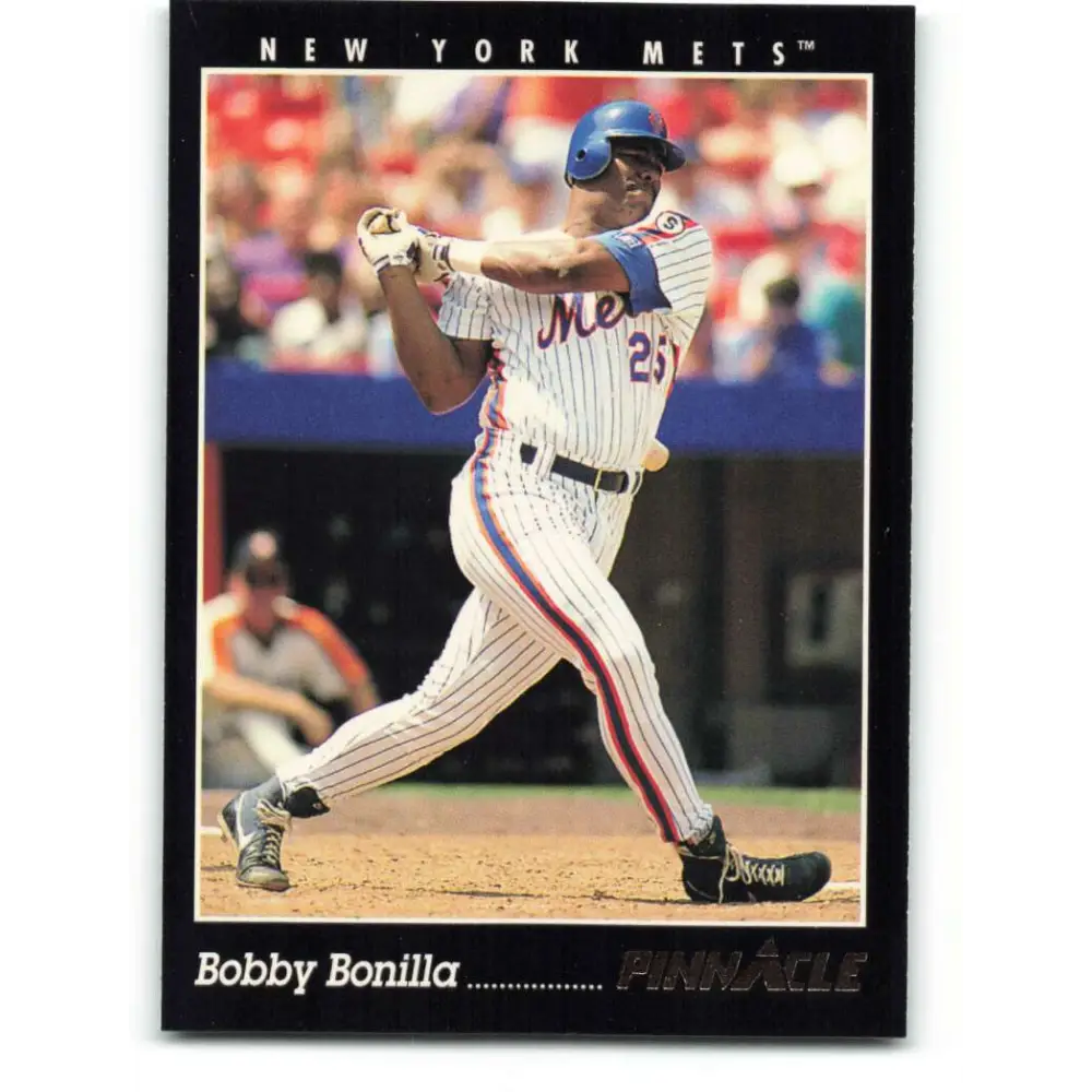 1993 Pinnacle #43 Bobby Bonilla NM-MT New York Mets Baseball Card Image 1