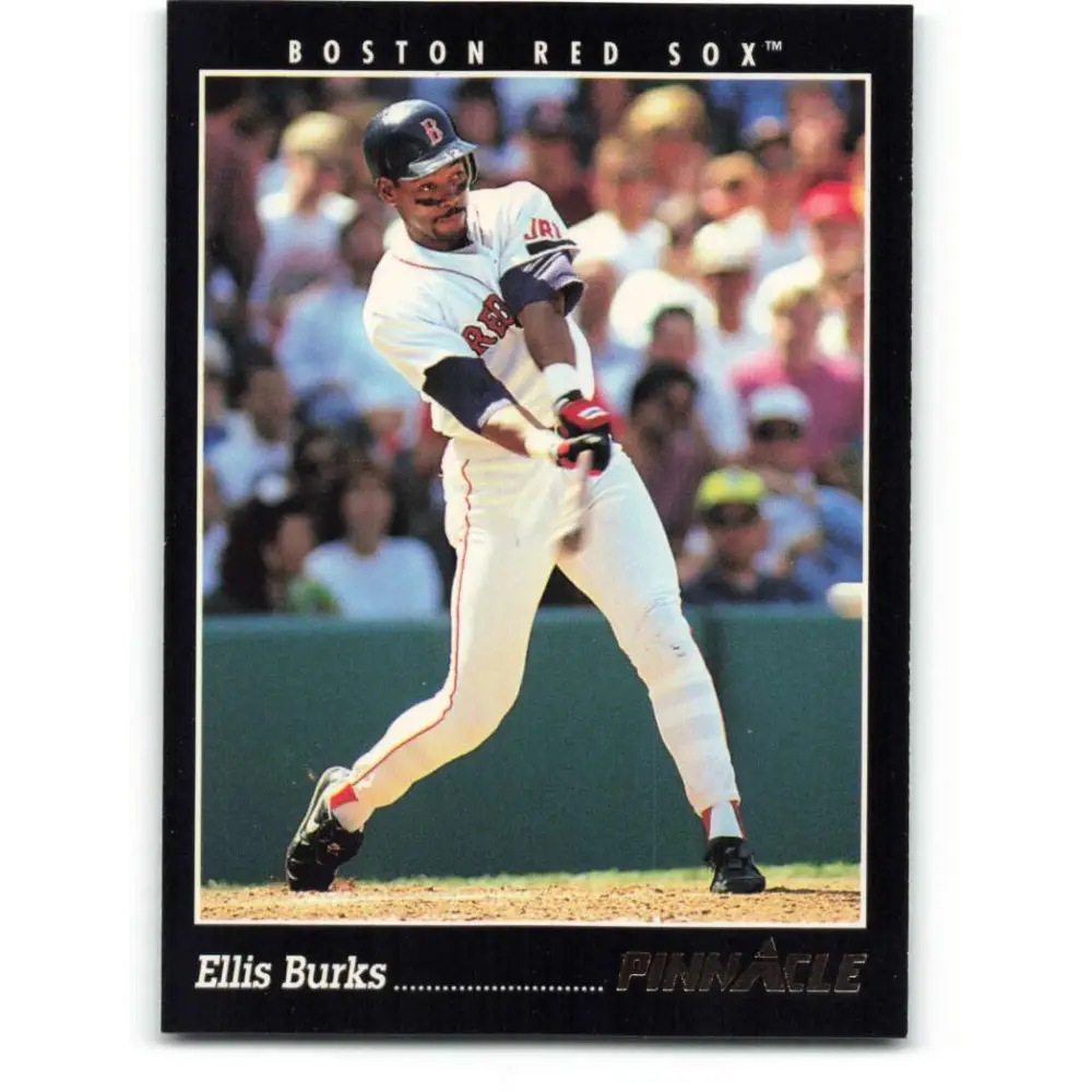 1993 Pinnacle #46 Ellis Burks NM-MT Boston Red Sox Baseball Card Image 1