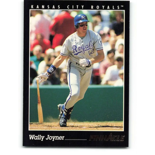 1993 Pinnacle #51 Wally Joyner NM-MT Kansas City Royals Baseball Card Image 1