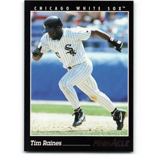 1993 Pinnacle #53 Tim Raines NM-MT Chicago White Sox Baseball Card Image 1
