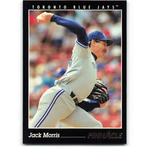 1993 Pinnacle #57 Jack Morris NM-MT Toronto Blue Jays Baseball Card Image 1