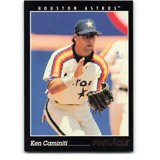 1993 Pinnacle #59 Ken Caminiti NM-MT Houston Astros Baseball Card Image 1