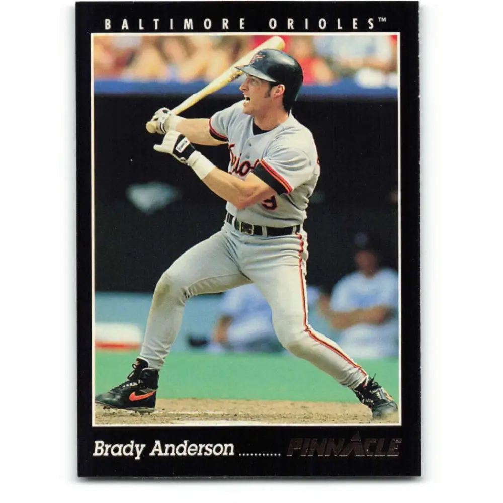 1993 Pinnacle #70 Brady Anderson NM-MT Baltimore Orioles Baseball Card Image 1