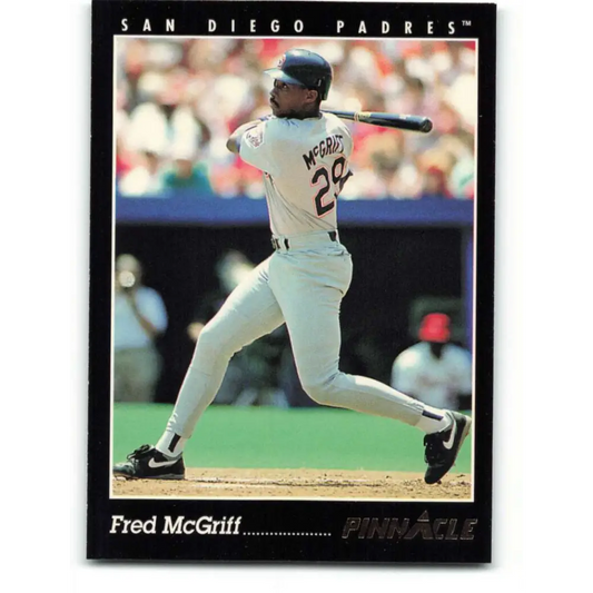 1993 Pinnacle #71 Fred McGriff NM-MT San Diego Padres Baseball Card Image 1