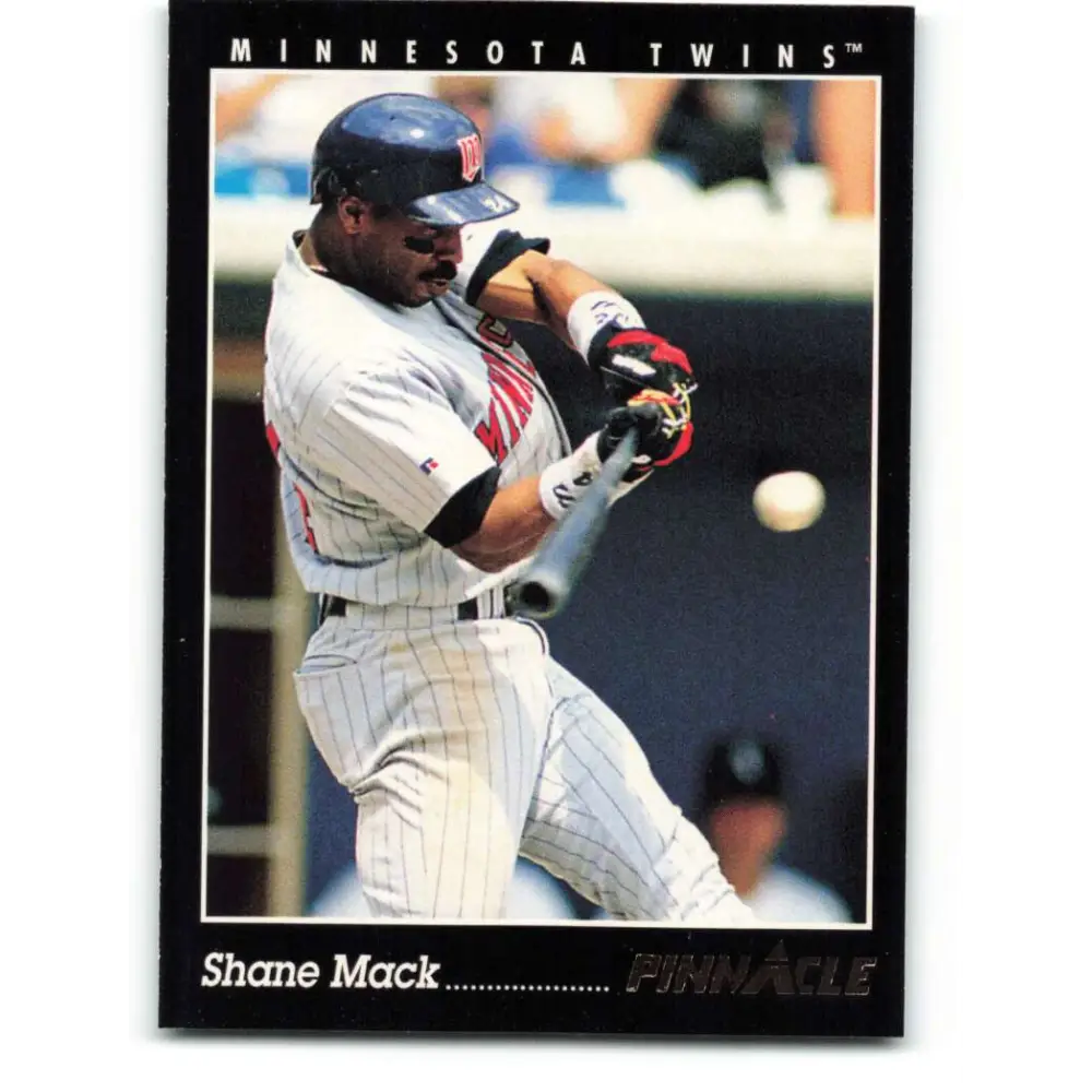 1993 Pinnacle #78 Shane Mack NM-MT Minnesota Twins Baseball Card Image 1