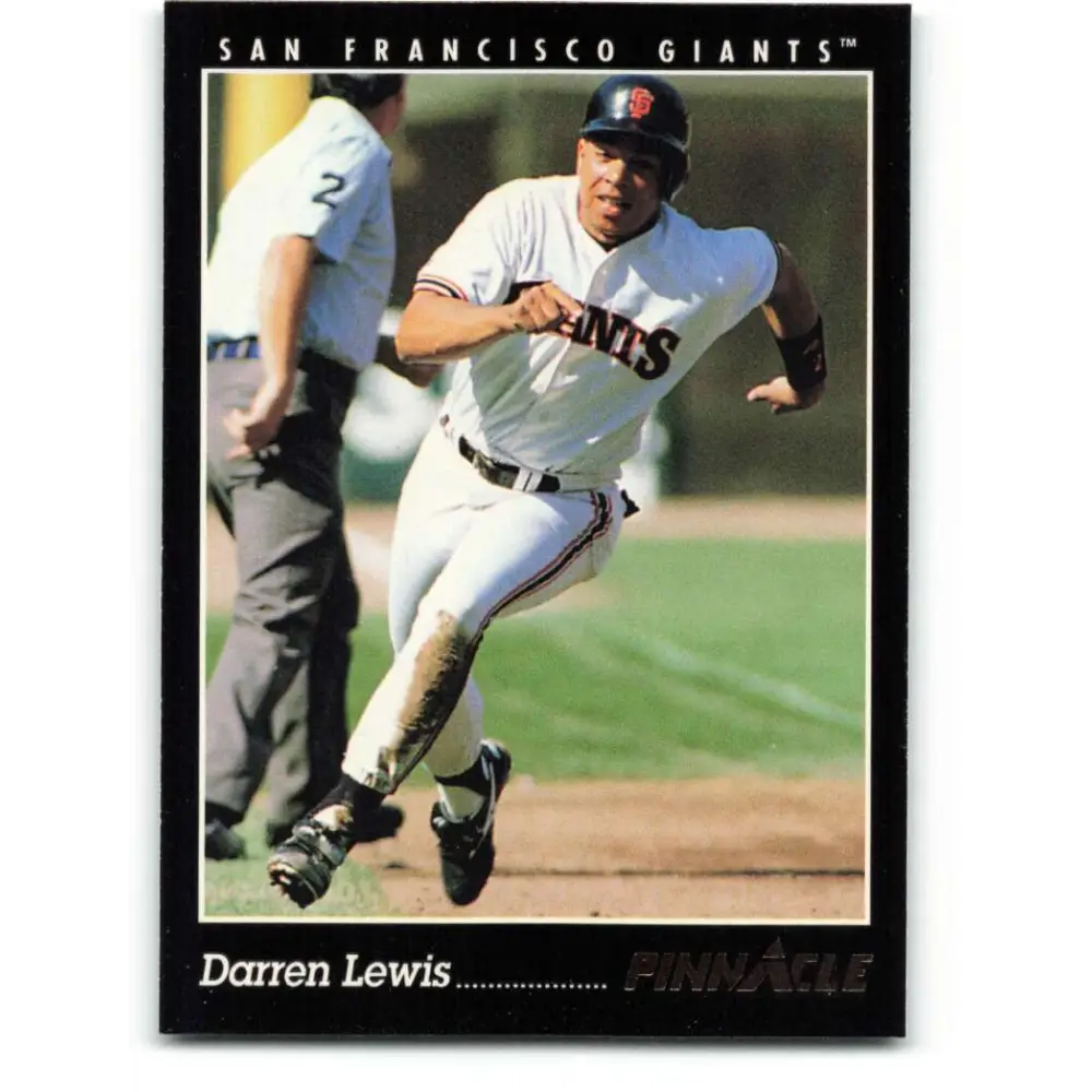 1993 Pinnacle #94 Darren Lewis NM-MT San Francisco Giants Baseball Card Image 1