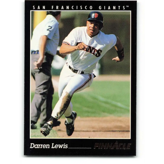 1993 Pinnacle #94 Darren Lewis NM-MT San Francisco Giants Baseball Card Image 1