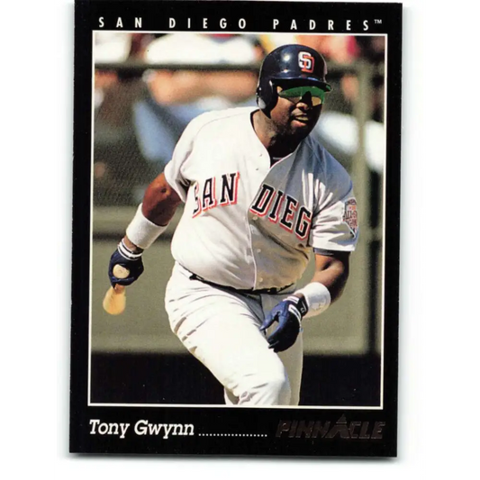 1993 Pinnacle #98 Tony Gwynn NM-MT San Diego Padres Baseball Card Image 1