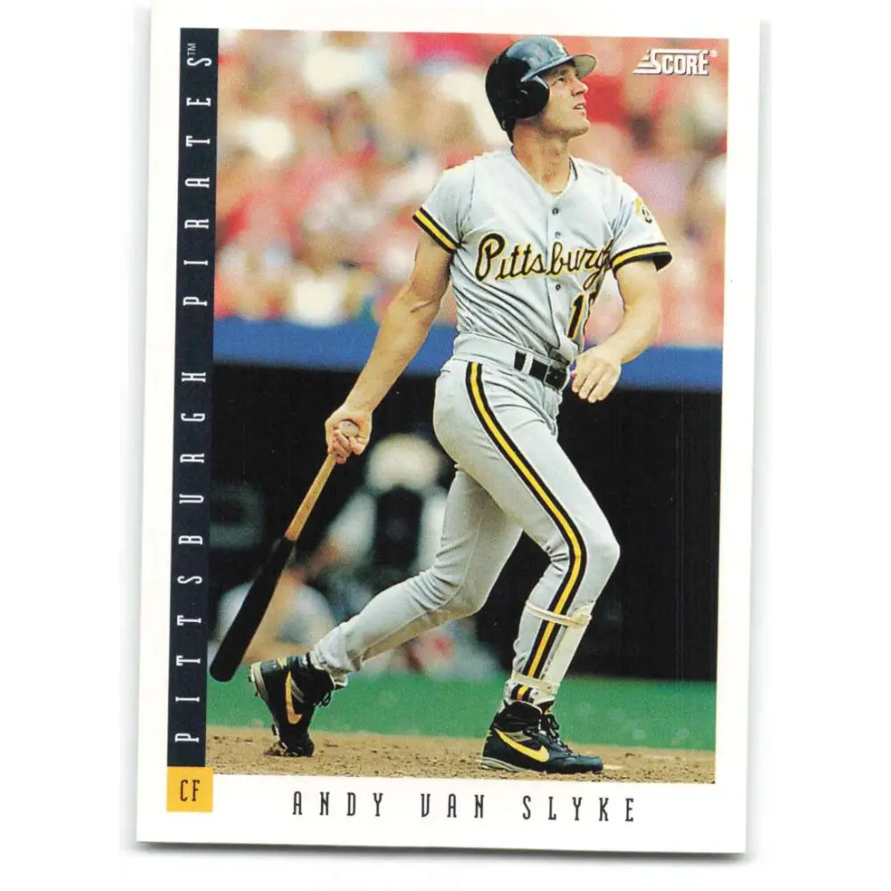 1993 Score #12 Andy Van Slyke NM-MT Pittsburgh Pirates Baseball Card Image 1