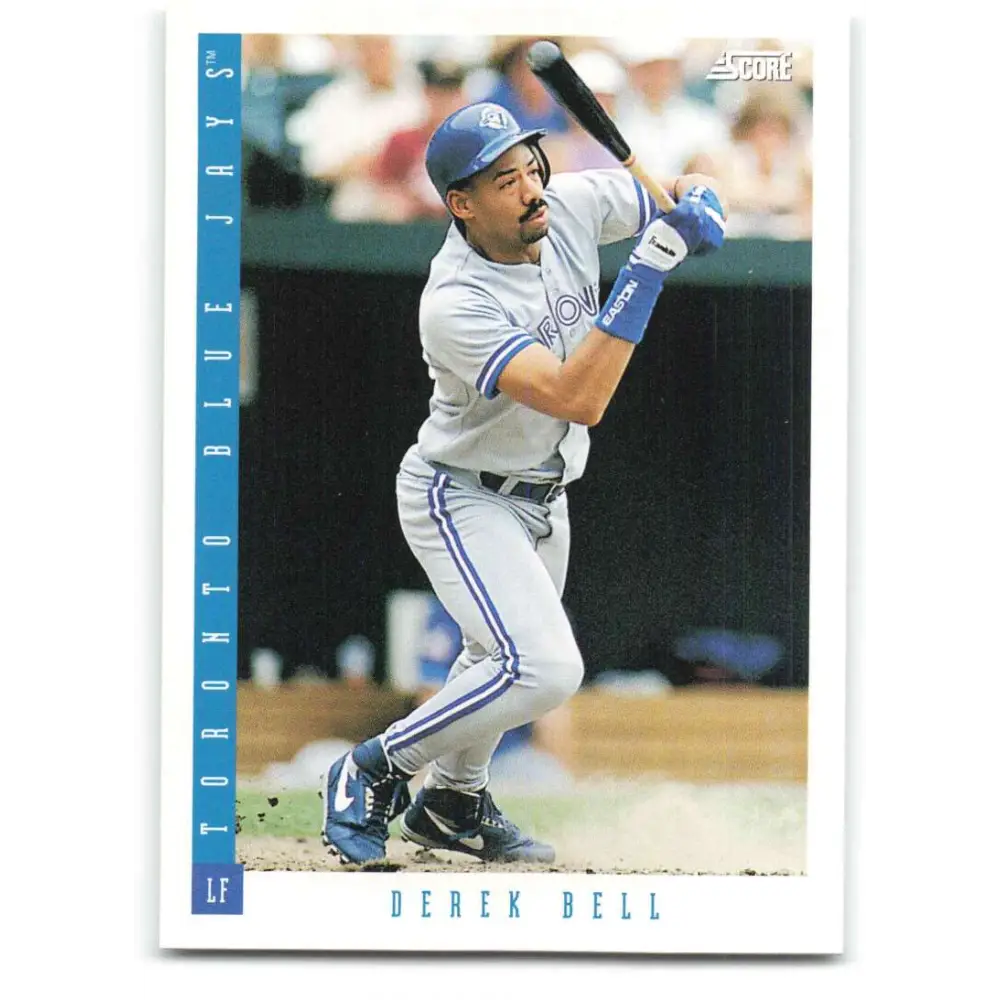 1993 Score #122 Derek Bell NM-MT Toronto Blue Jays Baseball Card Image 1