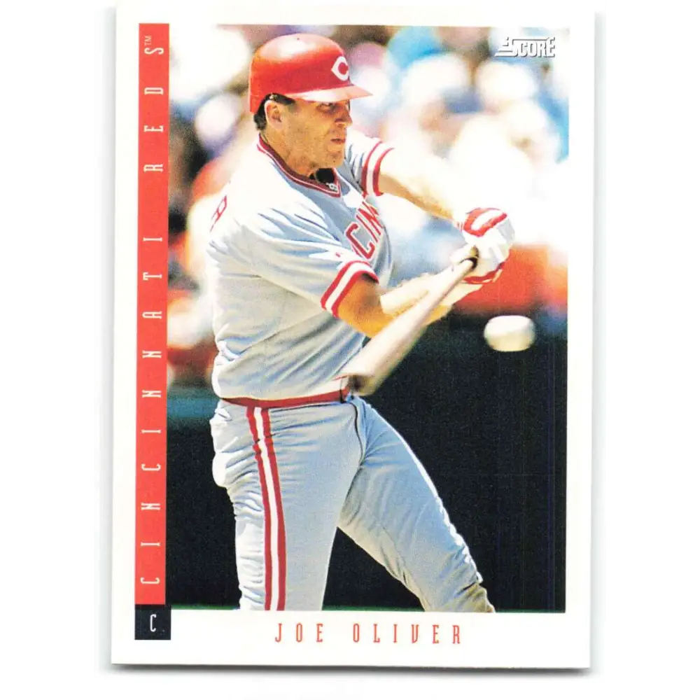 1993 Score #125 Joe Oliver NM-MT Cincinnati Reds Baseball Card Image 1