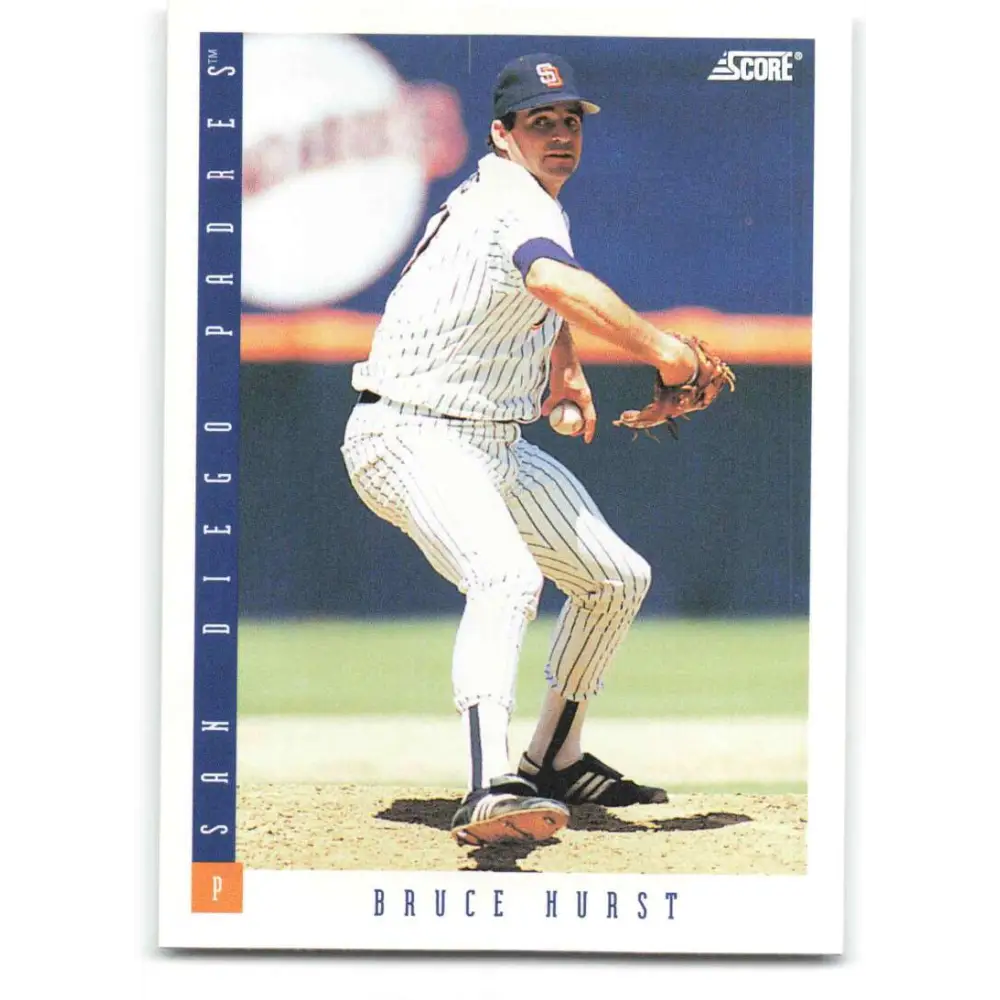 1993 Score #133 Bruce Hurst NM-MT San Diego Padres Baseball Card Image 1