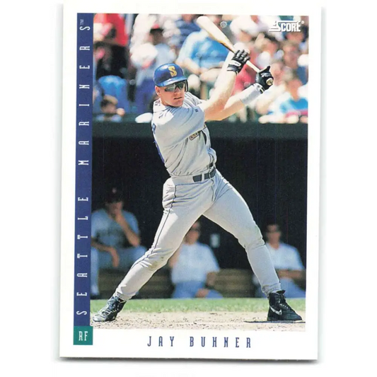 1993 Score #172 Jay Buhner NM-MT Seattle Mariners Baseball Card Image 1