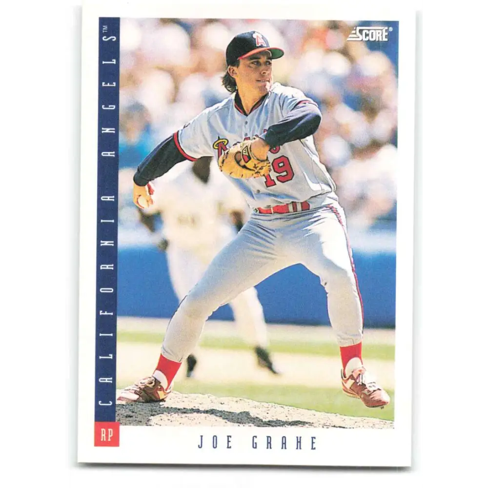 1993 Score #188 Joe Grahe NM-MT California Angels Baseball Card Image 1