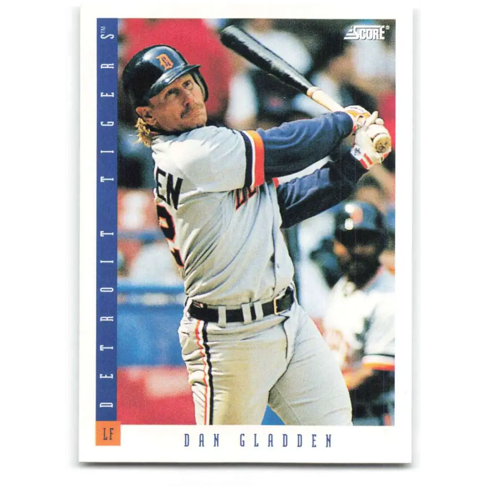 1993 Score #207 Dan Gladden NM-MT Detroit Tigers Baseball Card Image 1