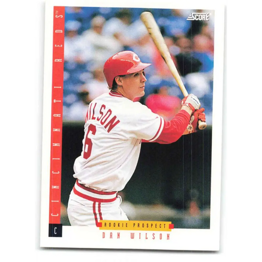 1993 Score #229 Dan Wilson NM-MT Cincinnati Reds Baseball Card Image 1