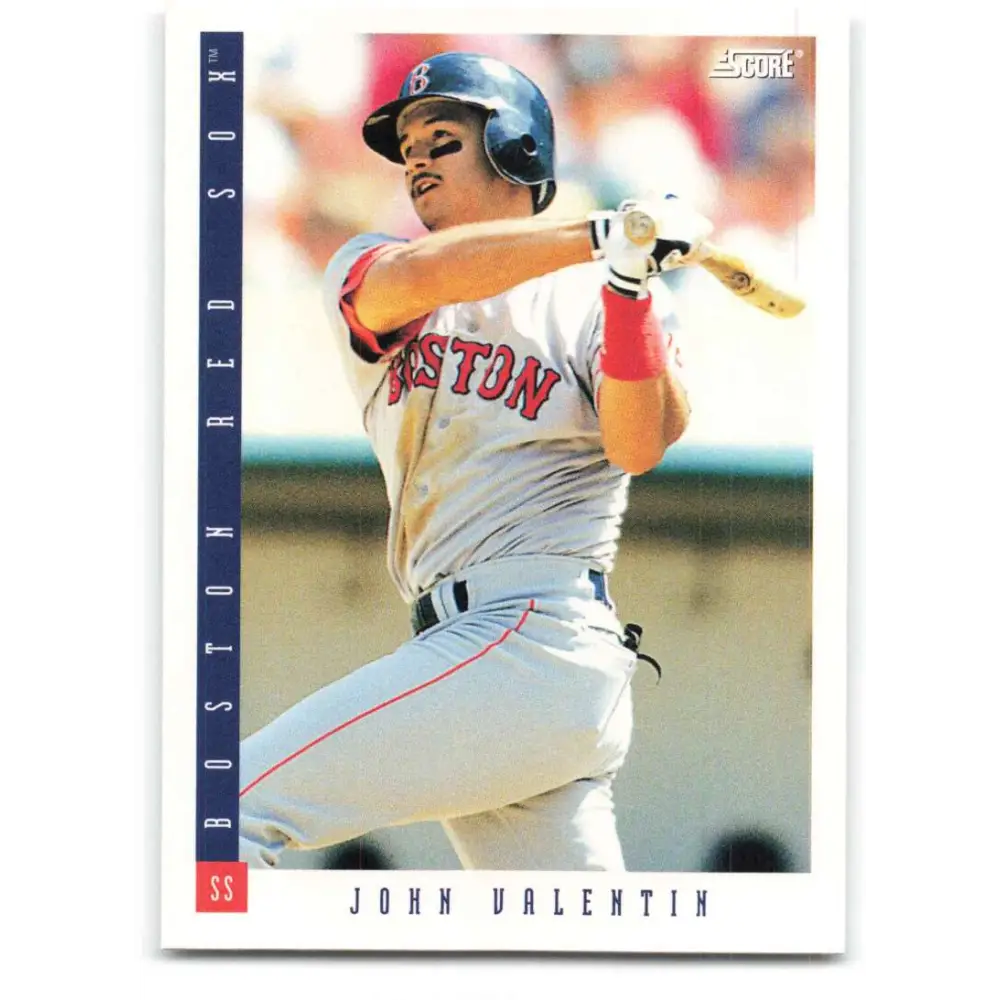 1993 Score #243 John Valentin NM-MT Boston Red Sox Baseball Card Image 1